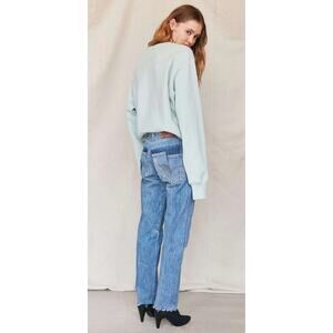 Urban Renewal Remade Levi's 501 Reworked Sliced Pocket Reconstructed Jean 34x32
